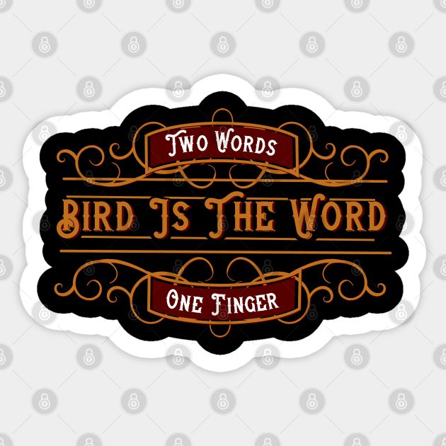 one finger two words t shirt